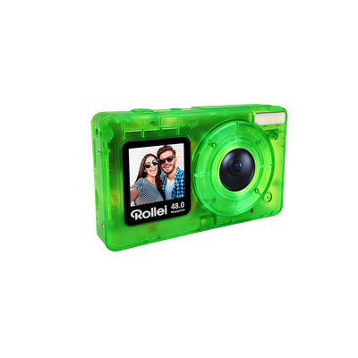 Compactline Pocket | Transparent Clear | 48 MP Digitalkamera mit 4K