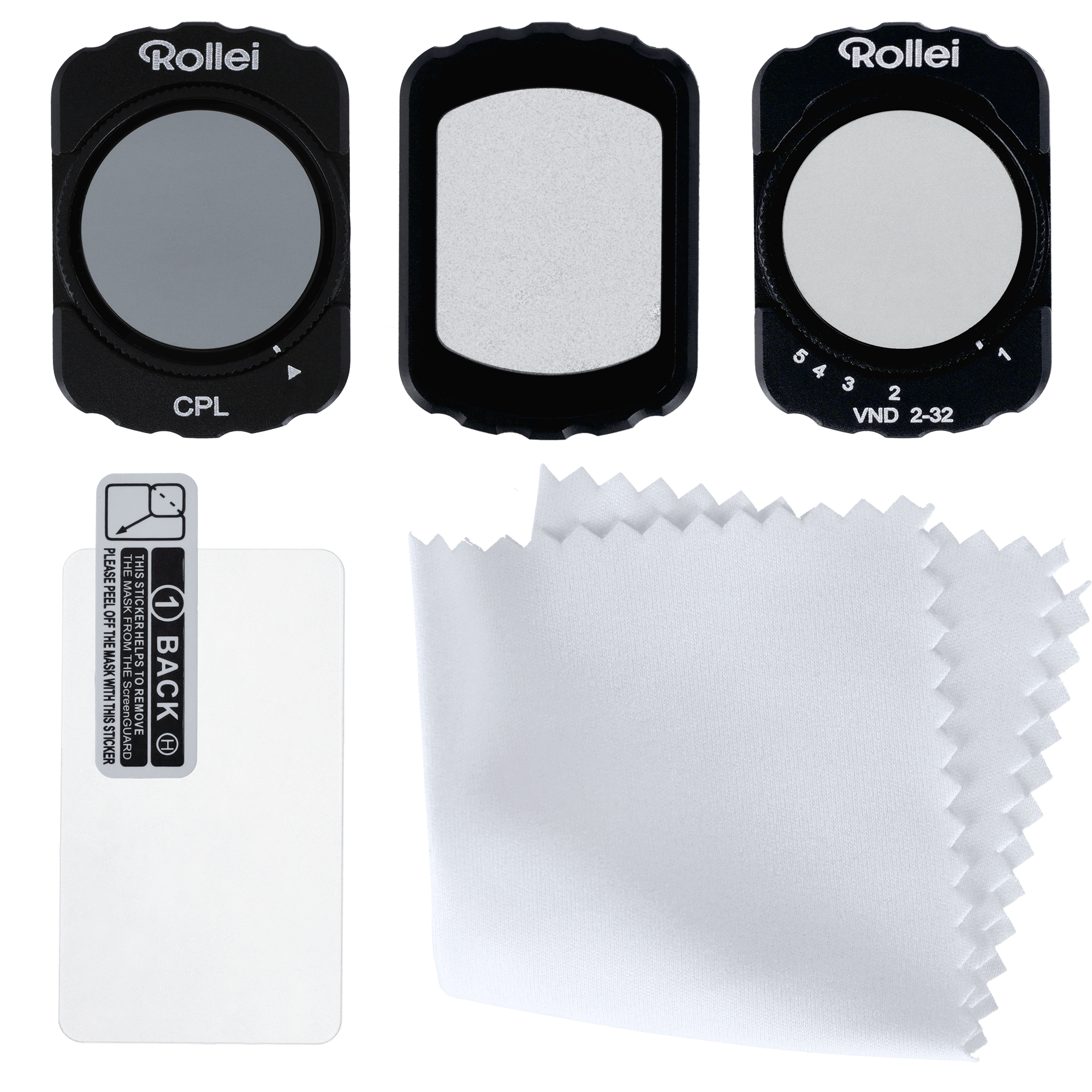 DJI Osmo Pocket 3 & 4 Cinema Filter Set 3-in-1