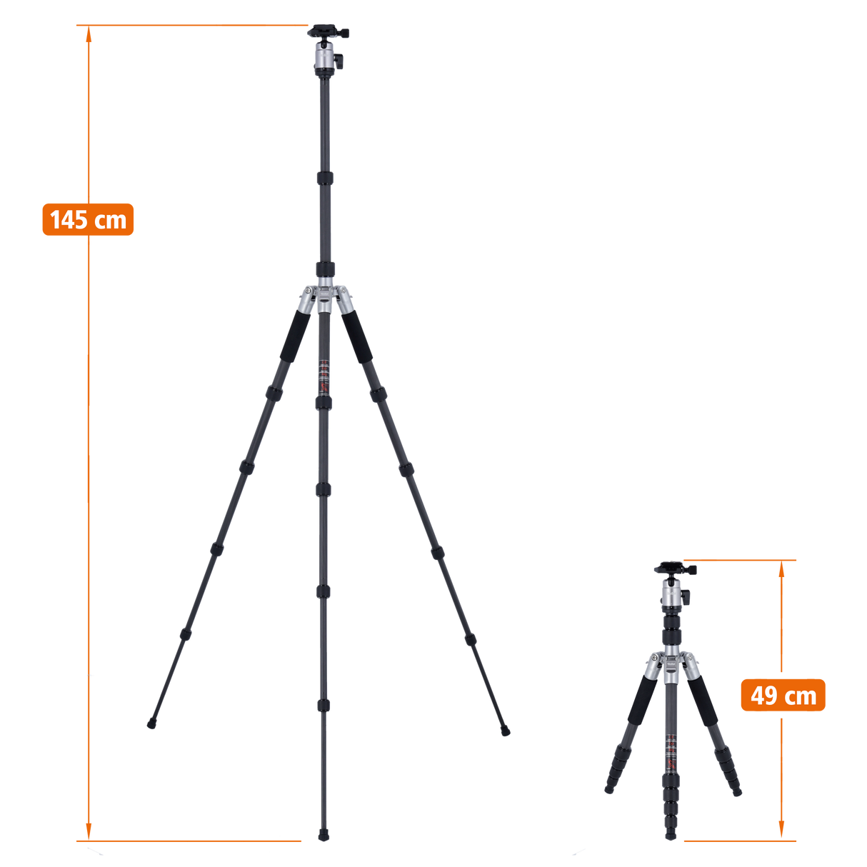 Compact Traveler No. 1 - Carbon Stativ