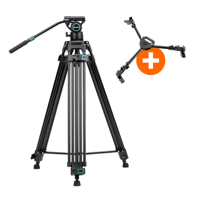 Bundle V9i Videostativ + Universal Stativ Dolly