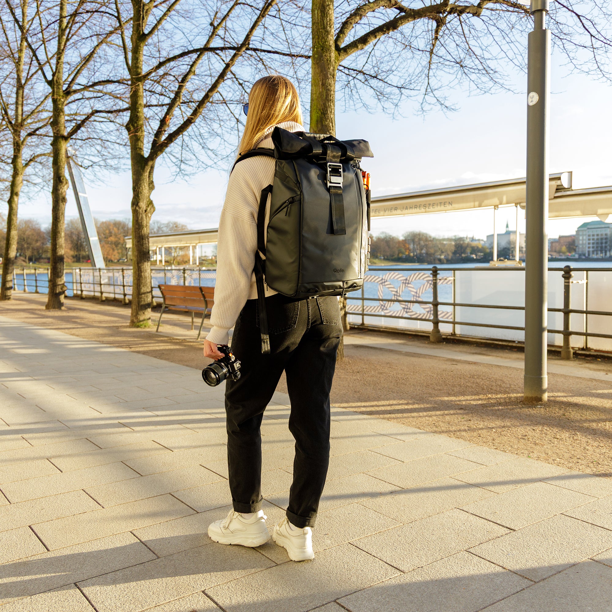 Fotoliner Ocean Rolltop | Kamerarucksack