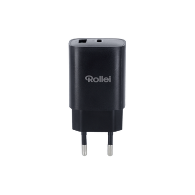 Schnellladegerät 30 W | GaN | USB-C- & USB-A-Anschluss