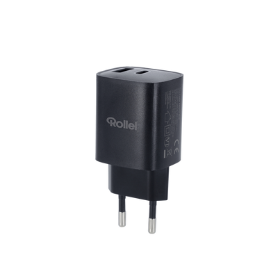 Schnellladegerät 30 W | GaN | USB-C- & USB-A-Anschluss