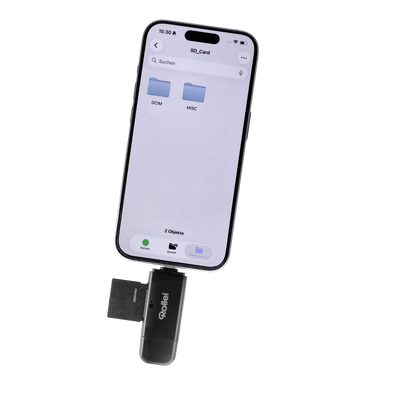 Bundle 2-in-1 Kartenlesegerät + Case | Micro-SD & SD