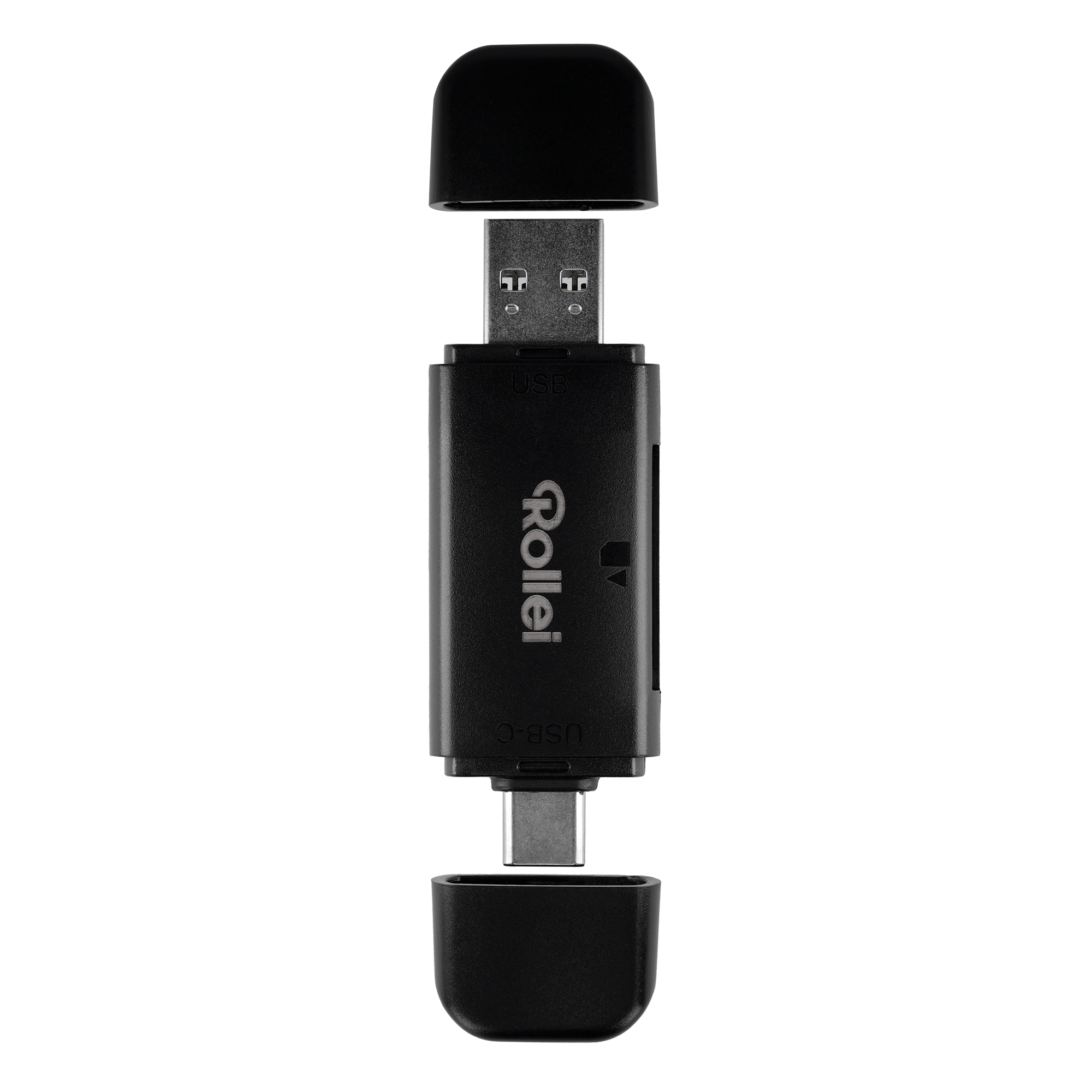 Bundle 2-in-1 Kartenlesegerät + Case | Micro-SD & SD