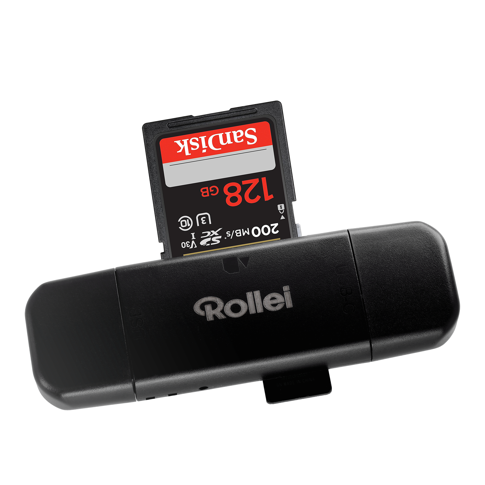 Bundle 2-in-1 Kartenlesegerät + Case | Micro-SD & SD