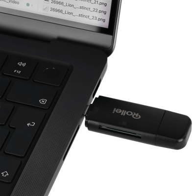 Bundle 2-in-1 Kartenlesegerät + Case | Micro-SD & SD