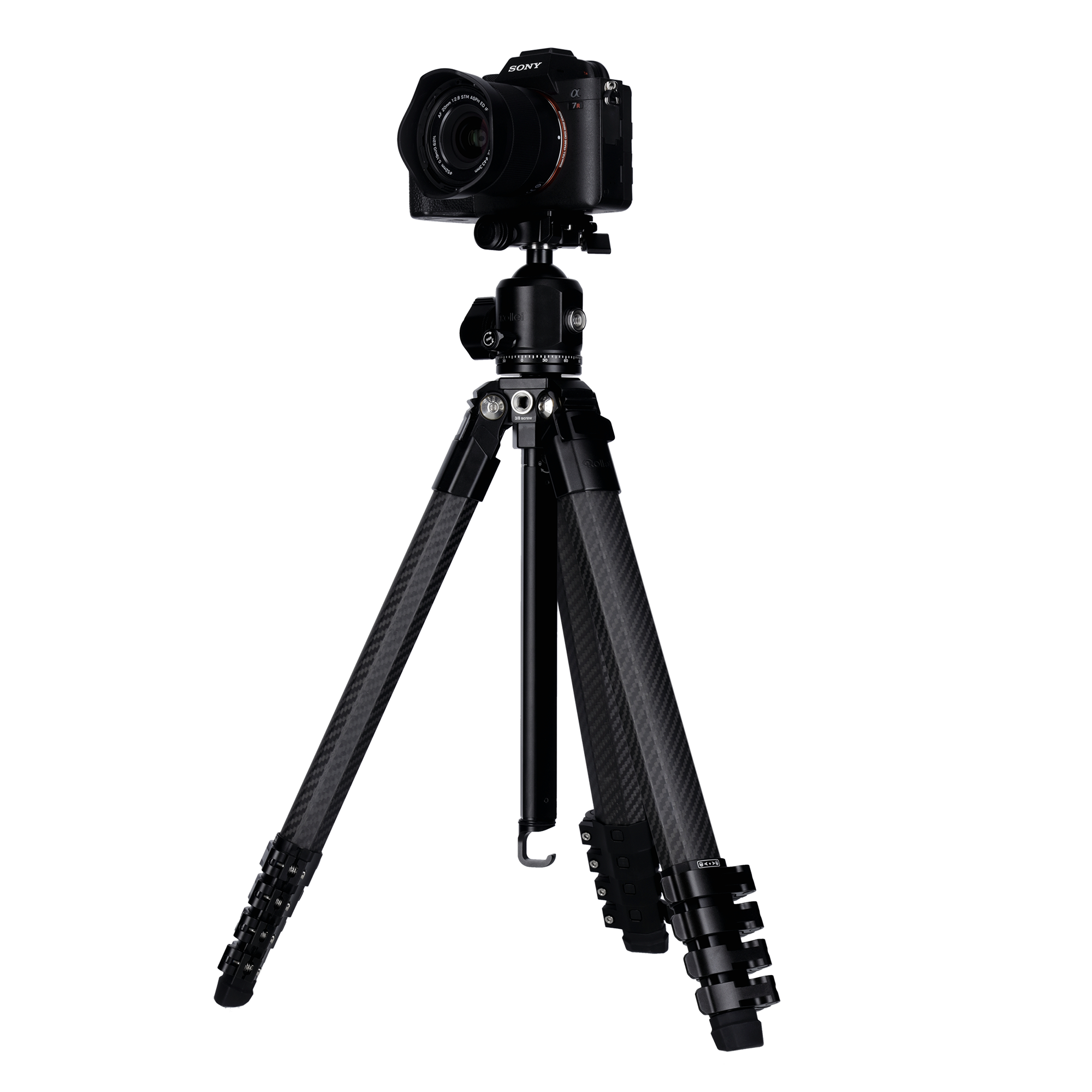 Lion Rock Traveler Pro inkl. Stativkopf | All Black