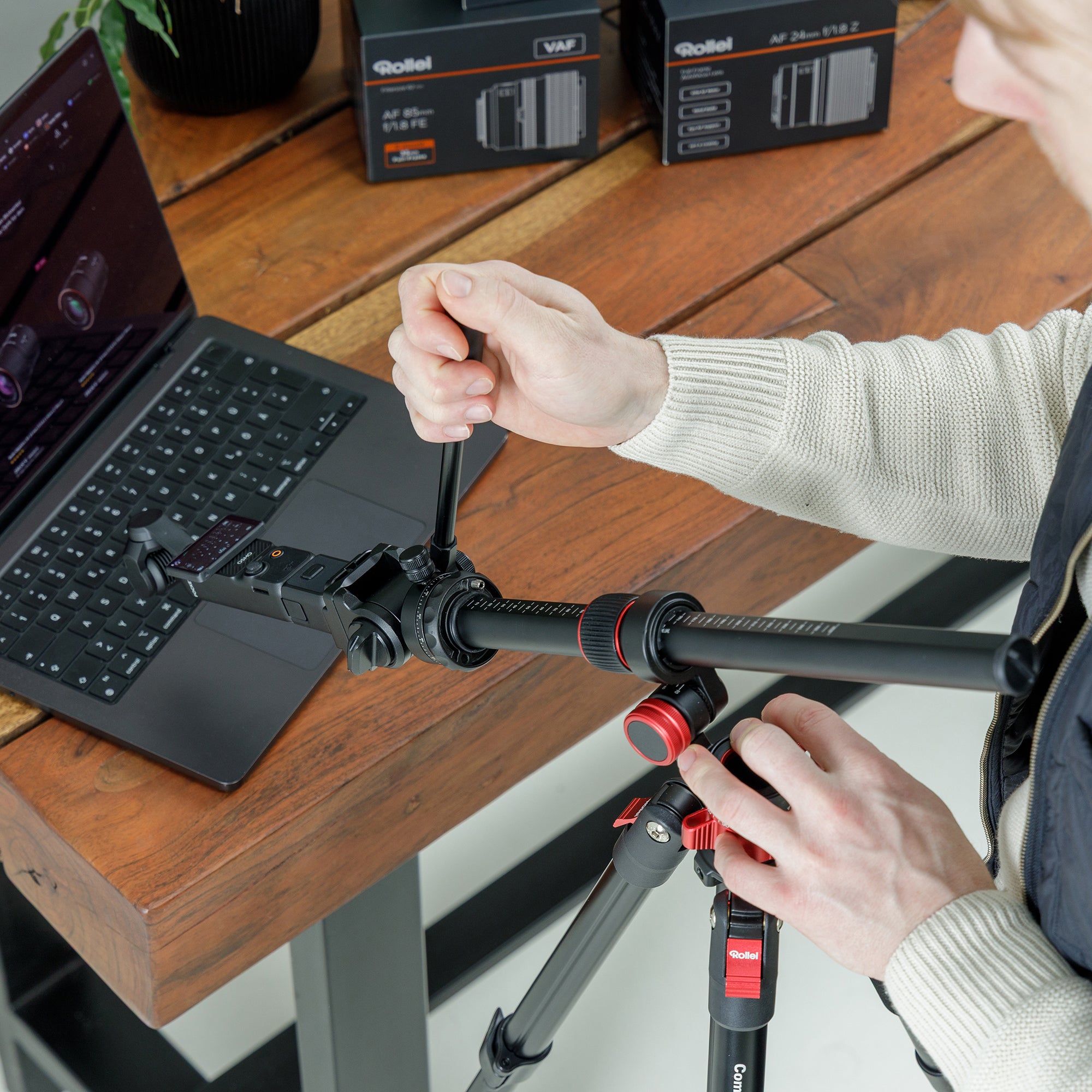 Stativ I Compact Traveler No.2 XL I Video