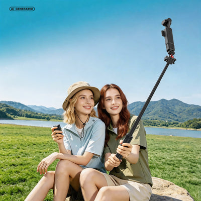 Comitok 2-in-1 Selfie Stick für DJI Osmo Pocket
