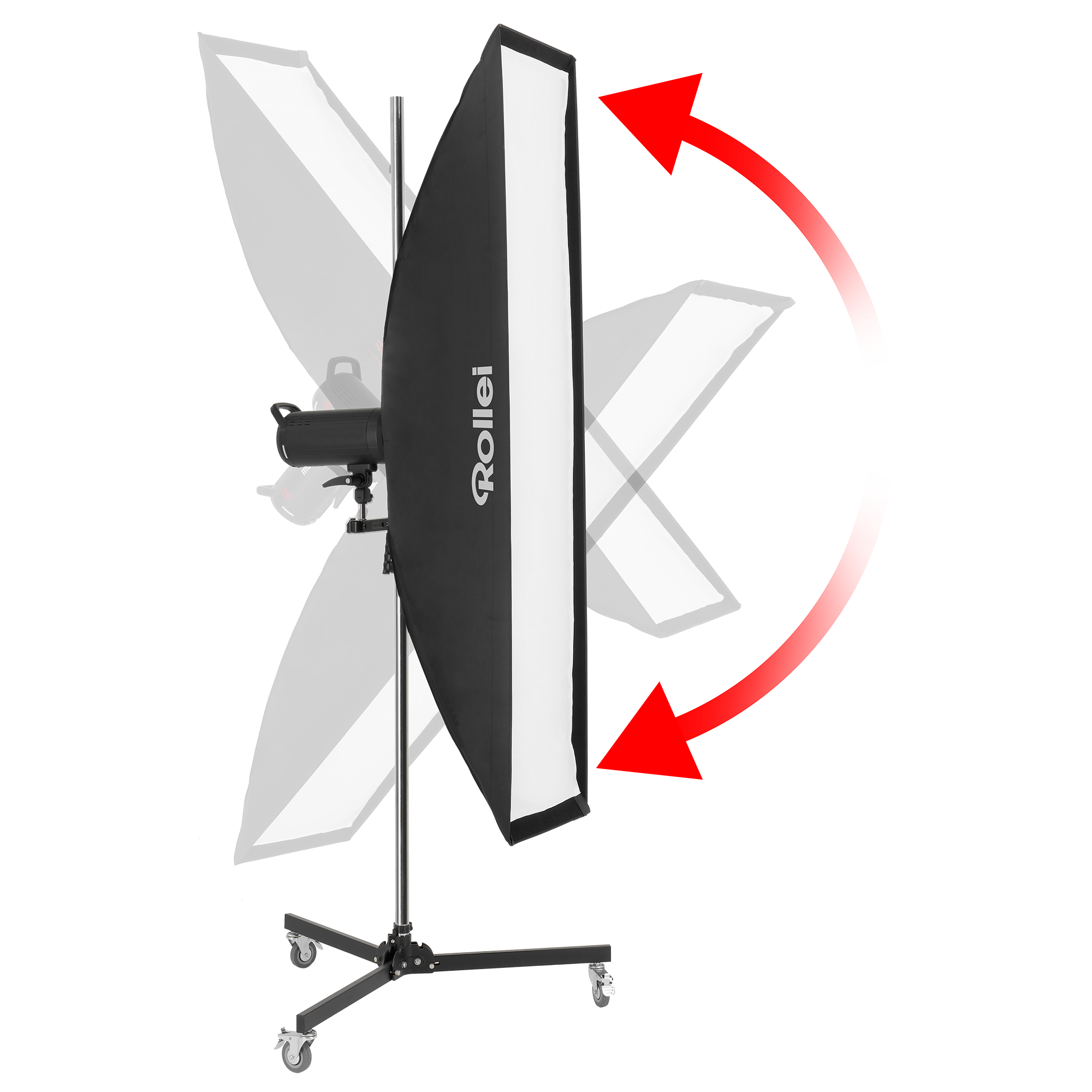 Rollstativ | Studio | mit Gleitarm