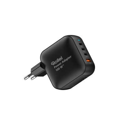 Power Adapter | 100 Watt | mit USB-C- & USB-A-Anschluss