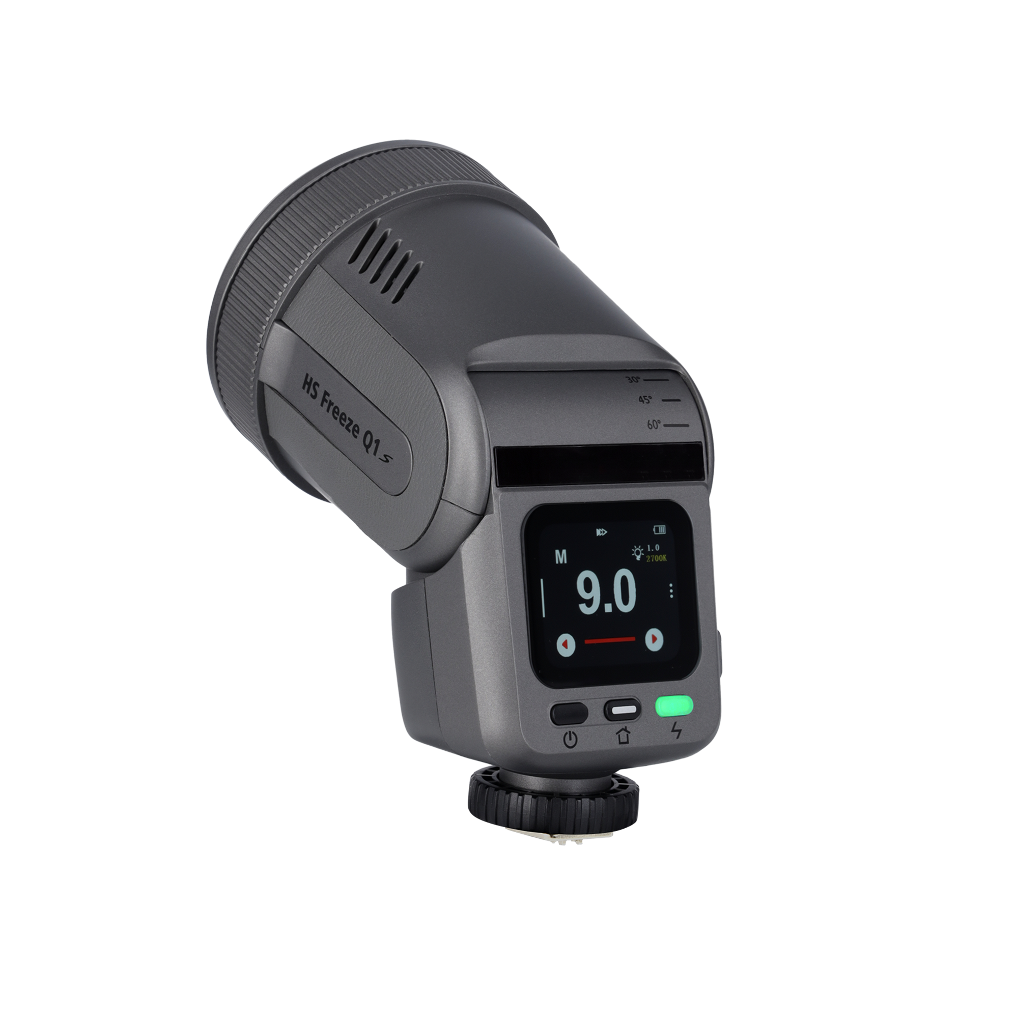 2-in-1 LED-Blitz I Bi-Color Dauerlicht I HS Freeze Q1