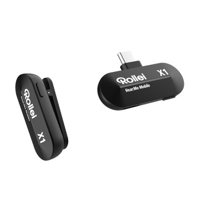 Bundle Easy Creator | Selfie Monitor & Hear:Me Mobile X1 Mikrofon