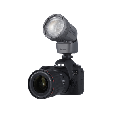 2-in-1 LED-Blitz I Bi-Color Dauerlicht I HS Freeze Q1