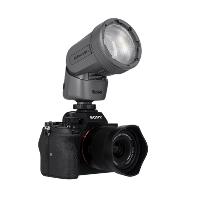 2-in-1 LED-Blitz I Bi-Color Dauerlicht I HS Freeze Q1