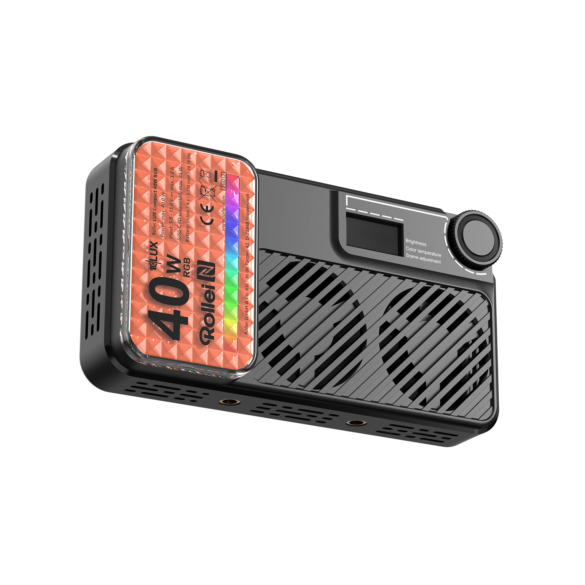 Bundle 2x LED-Dauerlicht | Compact 40W RGB | LUX-Serie
