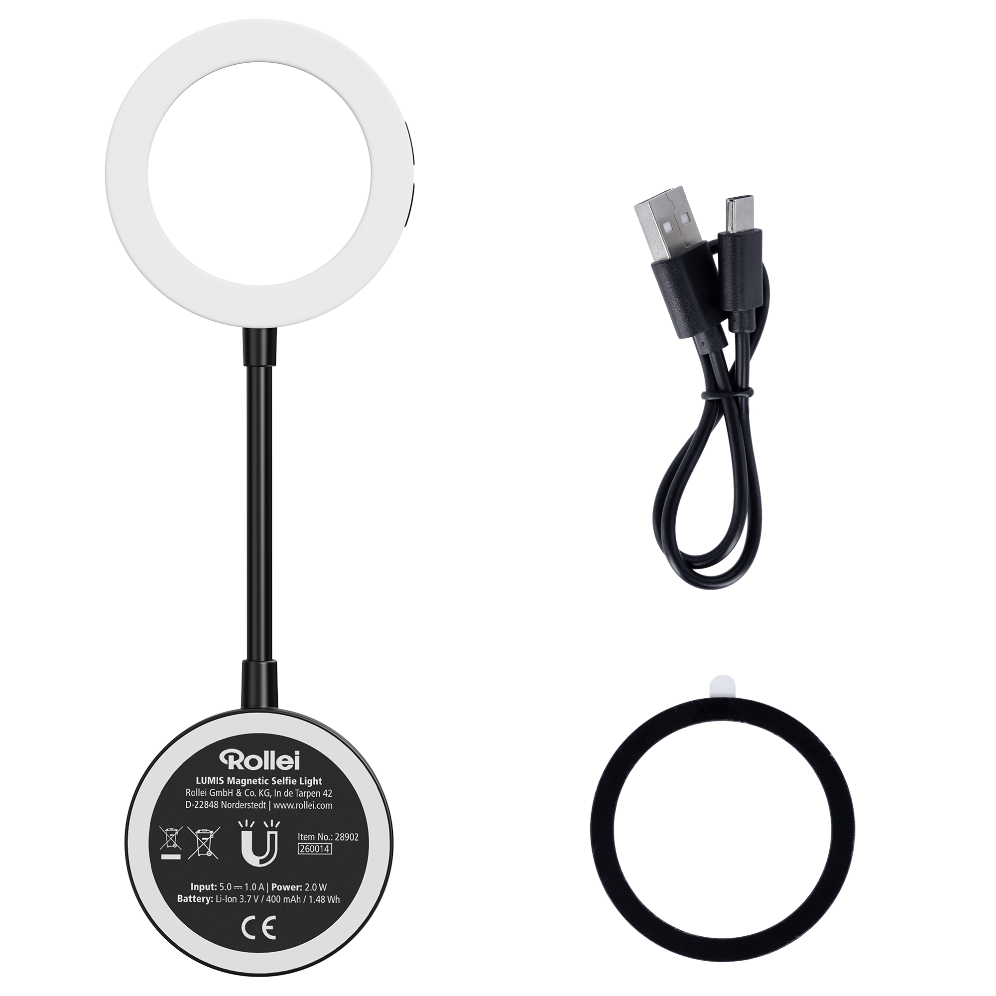 LUMIS Magnetic Selfie Light - LED-Licht