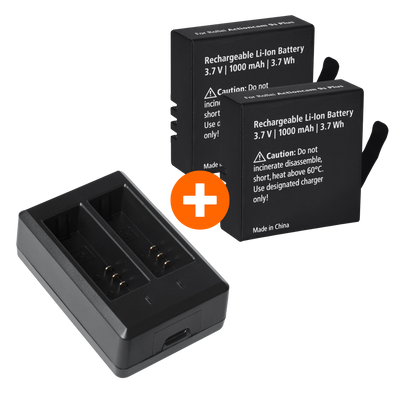 Bundle 2x Akku + 1x Batterie Ladegerät für 6s /8s /9s /10s /11s