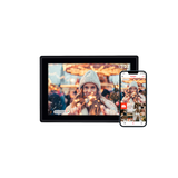 Smarter picture frame | 10 "Diagonal | Wifi | Frameo app | Model 100