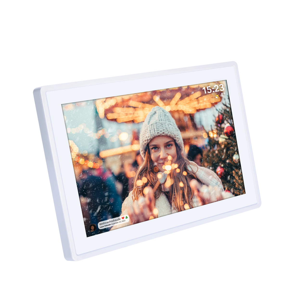 Smarter picture frame | 10 "Diagonal | Wifi | Frameo app | Model 100