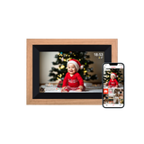 Smarter picture frame | 10 "Diagonal | Wifi | Frameo app | Wood frame | Model 105