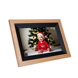 Smarter picture frame | 10 "Diagonal | Wifi | Frameo app | Wood frame | Model 105
