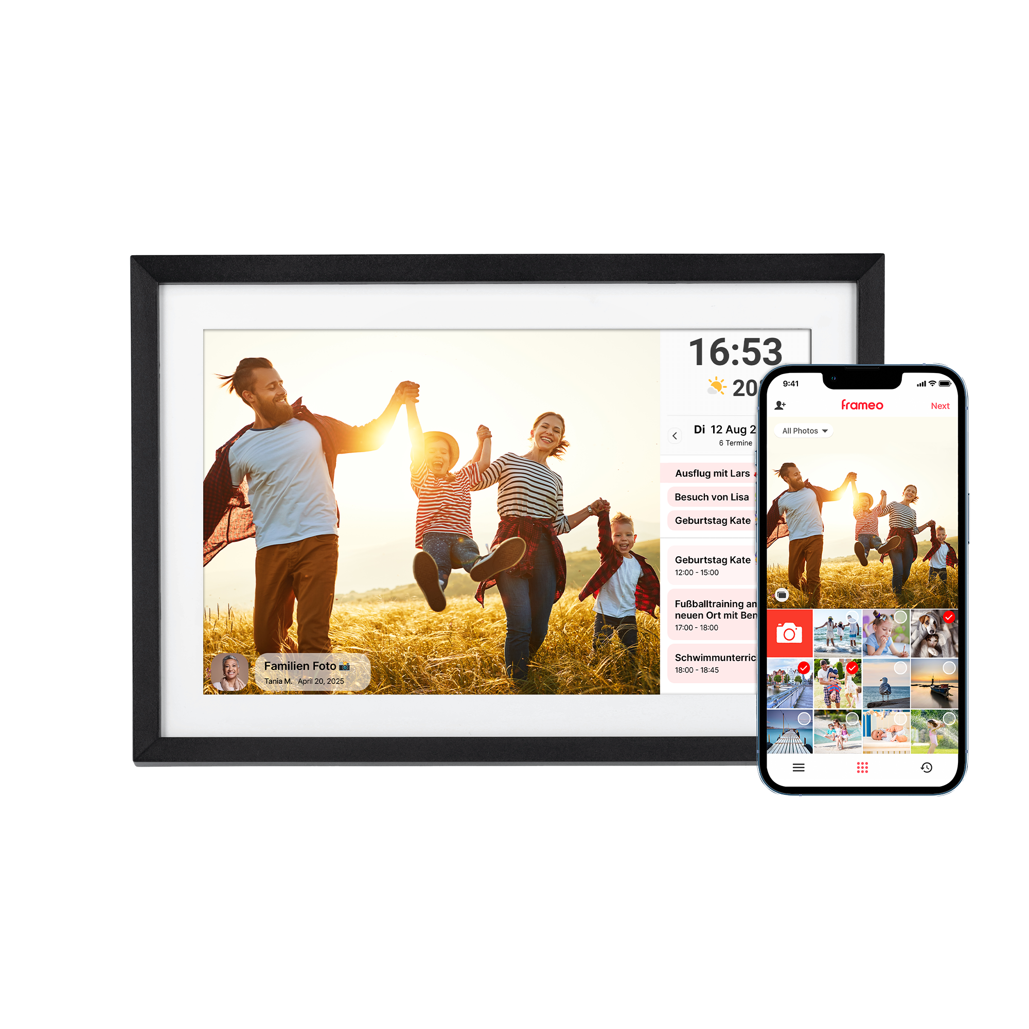 Smarter Bilderrahmen | 10,1" | Modell 107