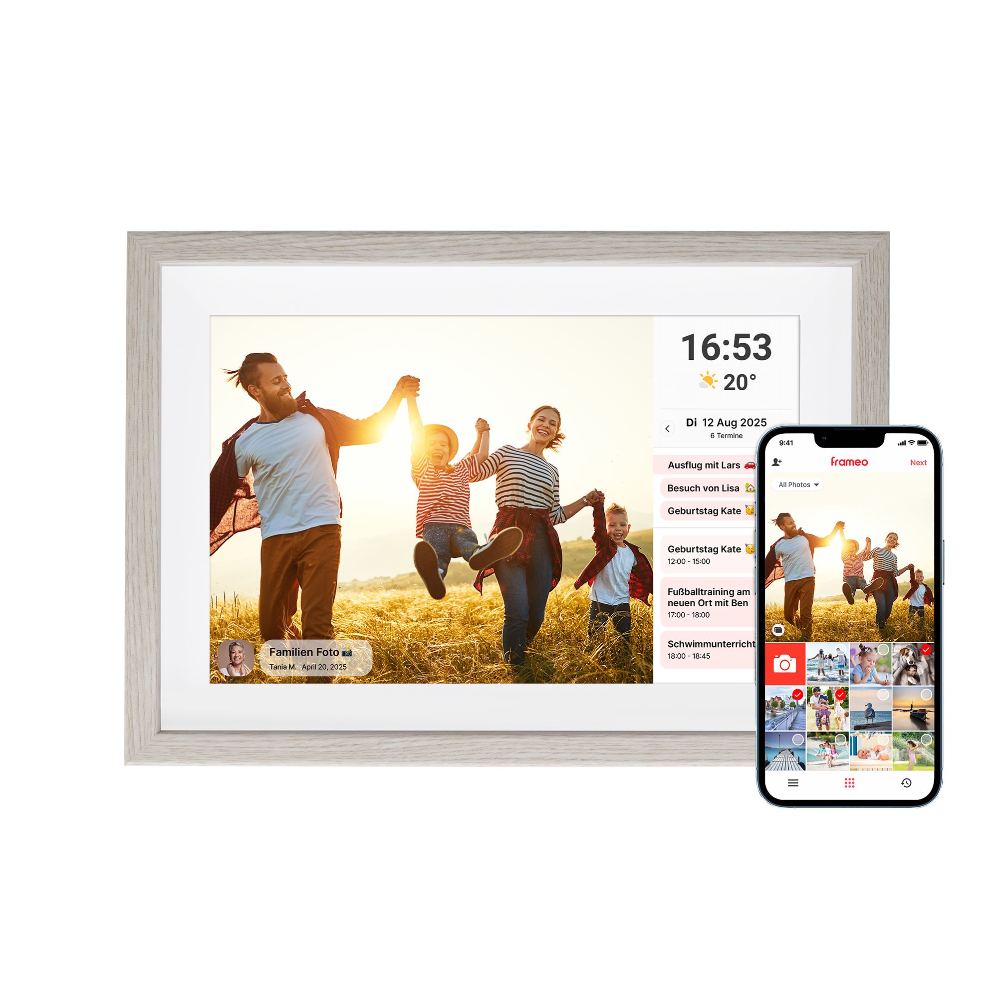 Smarter Bilderrahmen | 10,1" | Modell 108