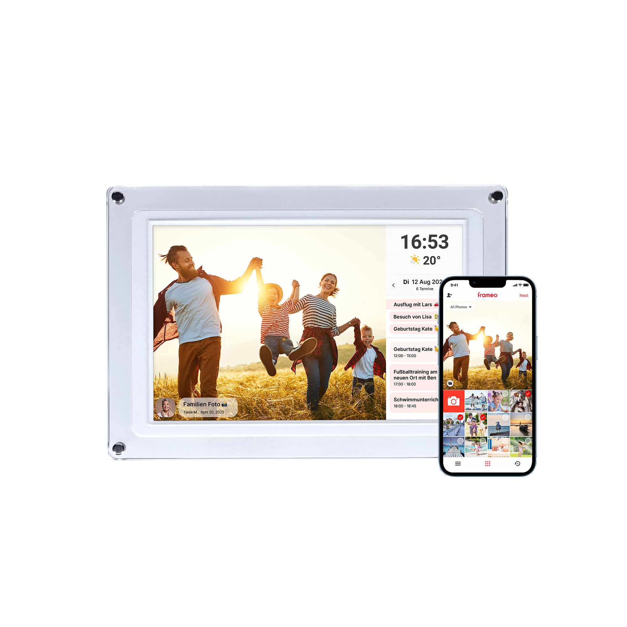 Smarter Bilderrahmen | 10,1" | Modell 109