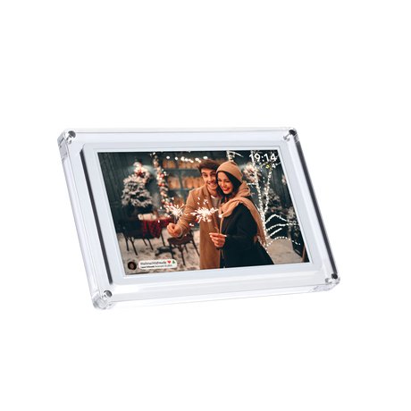 Smarter picture frame | 10.1 "Diagonal | Wifi | Frameo app | Acryl | Model 109