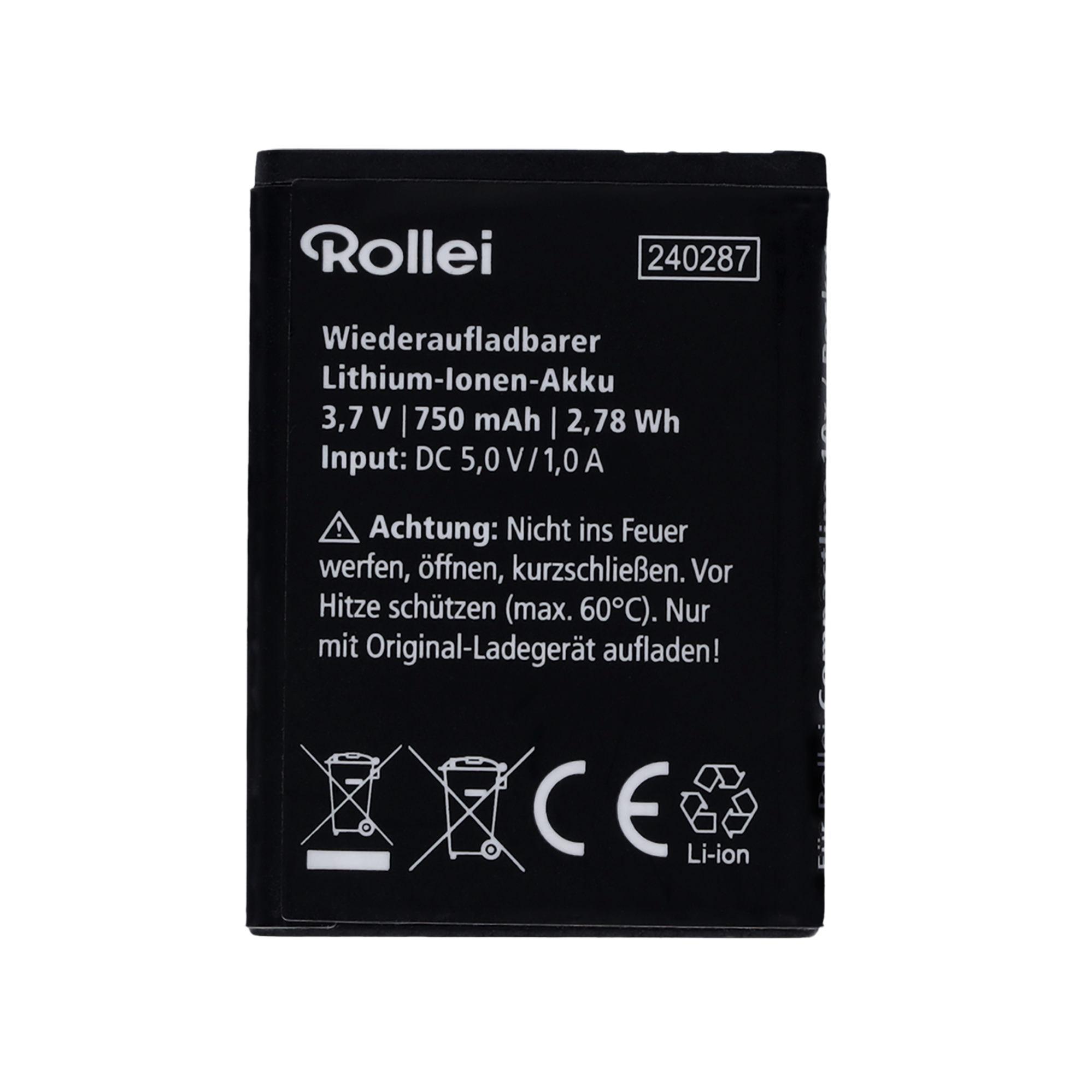 Digitalkamera Zusatzakku