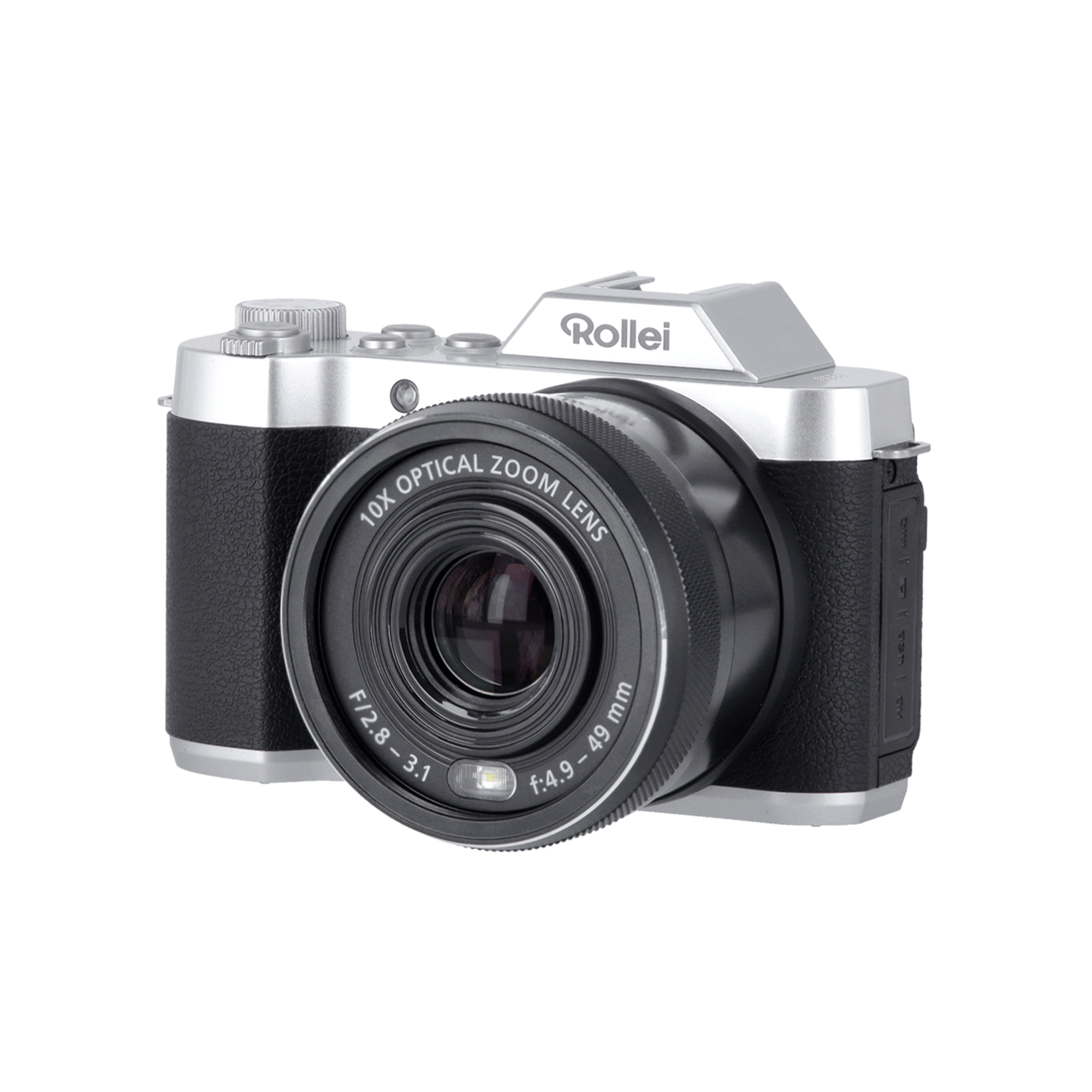 Powerflex 10x Retro | 64 MP Digitalkamera mit 4K