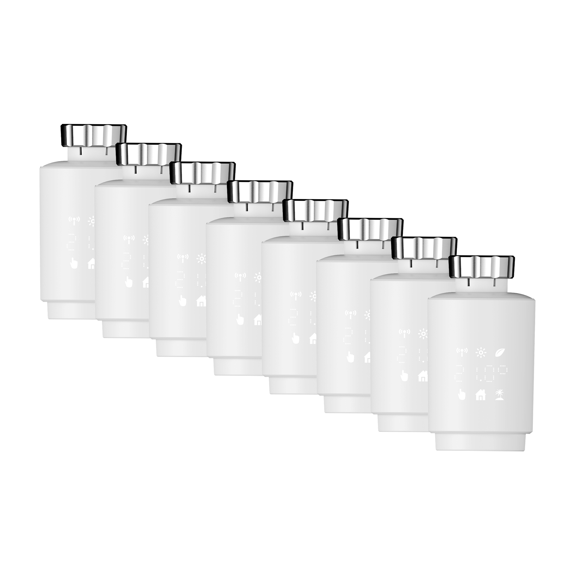 Bundle 8x Smartes Thermostat