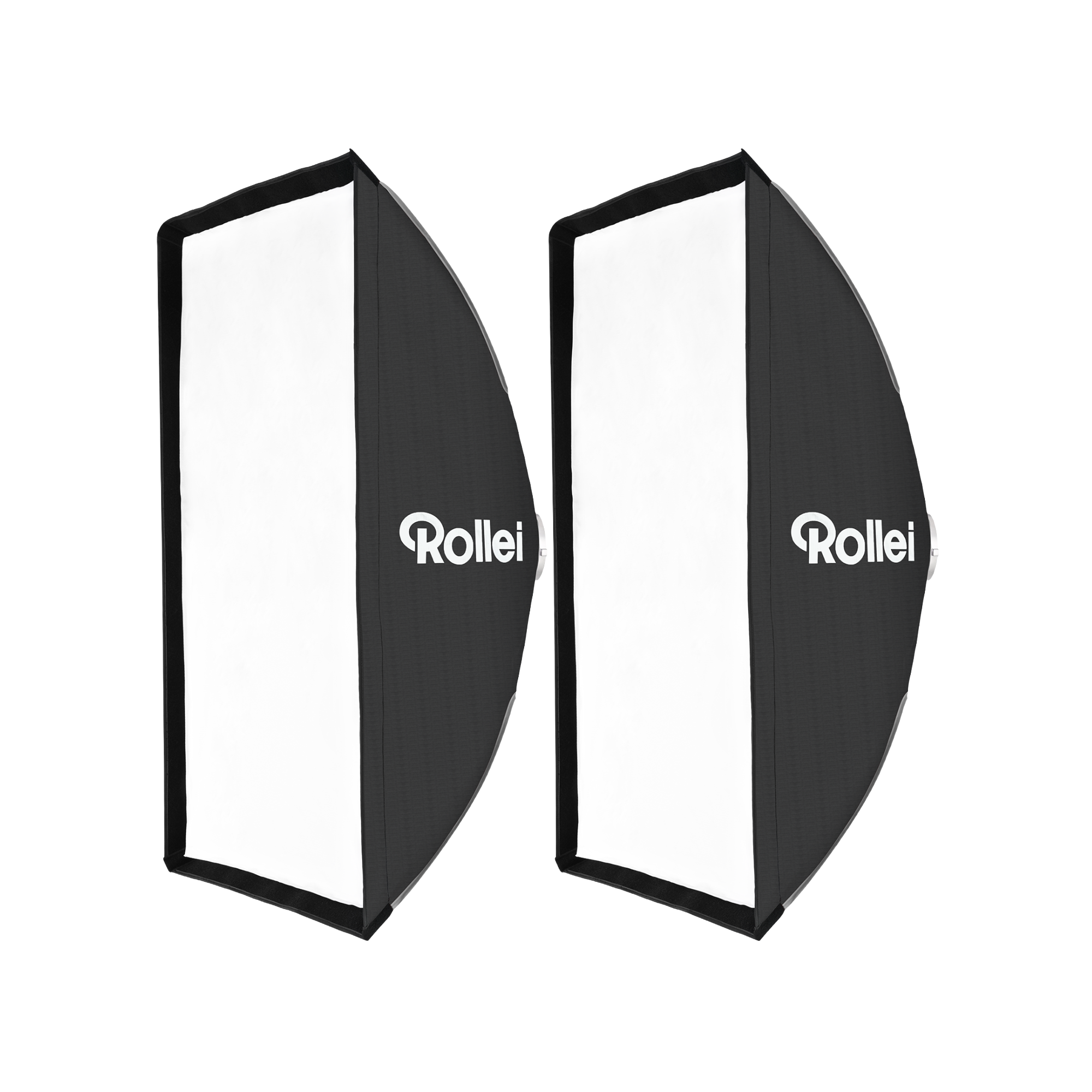 Bundle 2x Softbox Rechteck | Schnellverschluss, Aufklapp-System & Gitter