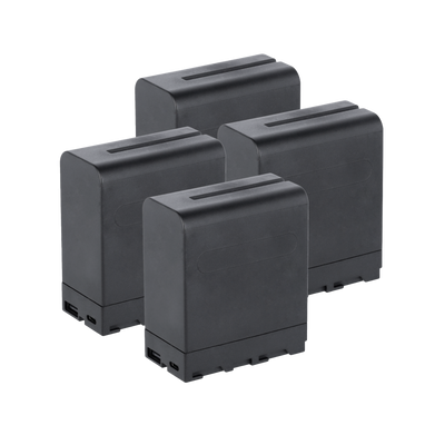 Bundle 4x NP-F Akku mit USB-C | versch. Kapazitäten