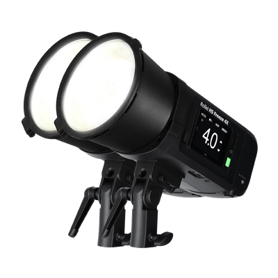 Bundle 2x Studio Flash | with Battery | HS Freeze 4X