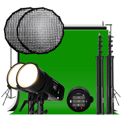 Studio Bundle HS Freeze 6X – Komplettset mit Softbox, Stativ & Funksender