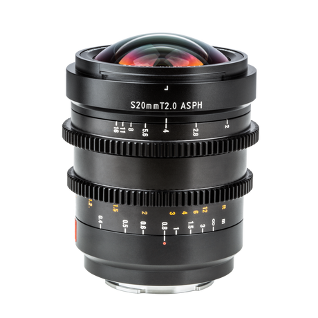 Cine-Objektiv 20 mm T/2.0 mit Sony E-Mount