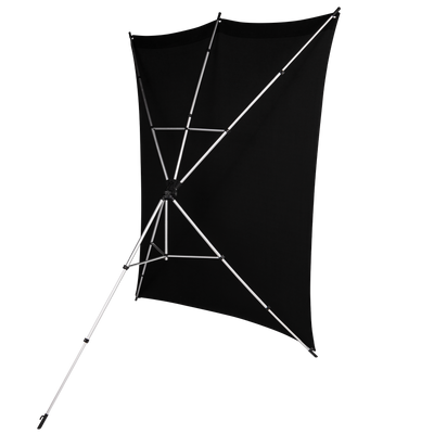 Bundle X-Drop Hintergrund-System + Hintergrund 2,1 x 1,5 m