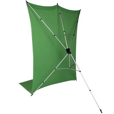 Bundle X-Drop Hintergrund-System + Hintergrund 3,0 x 1,5 m