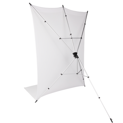 Bundle X-Drop Hintergrund-System + Hintergrund 3,0 x 1,5 m