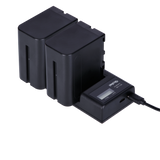 Bundle 2x Akku Typ Sony NP-F960 inkl. Ladegerät