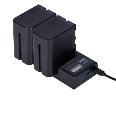 Bundle 2x Akku Typ Sony NP-F960 inkl. Ladegerät