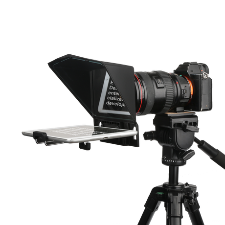 Desview T2 - Teleprompter für 8" Smartphones & Tablets