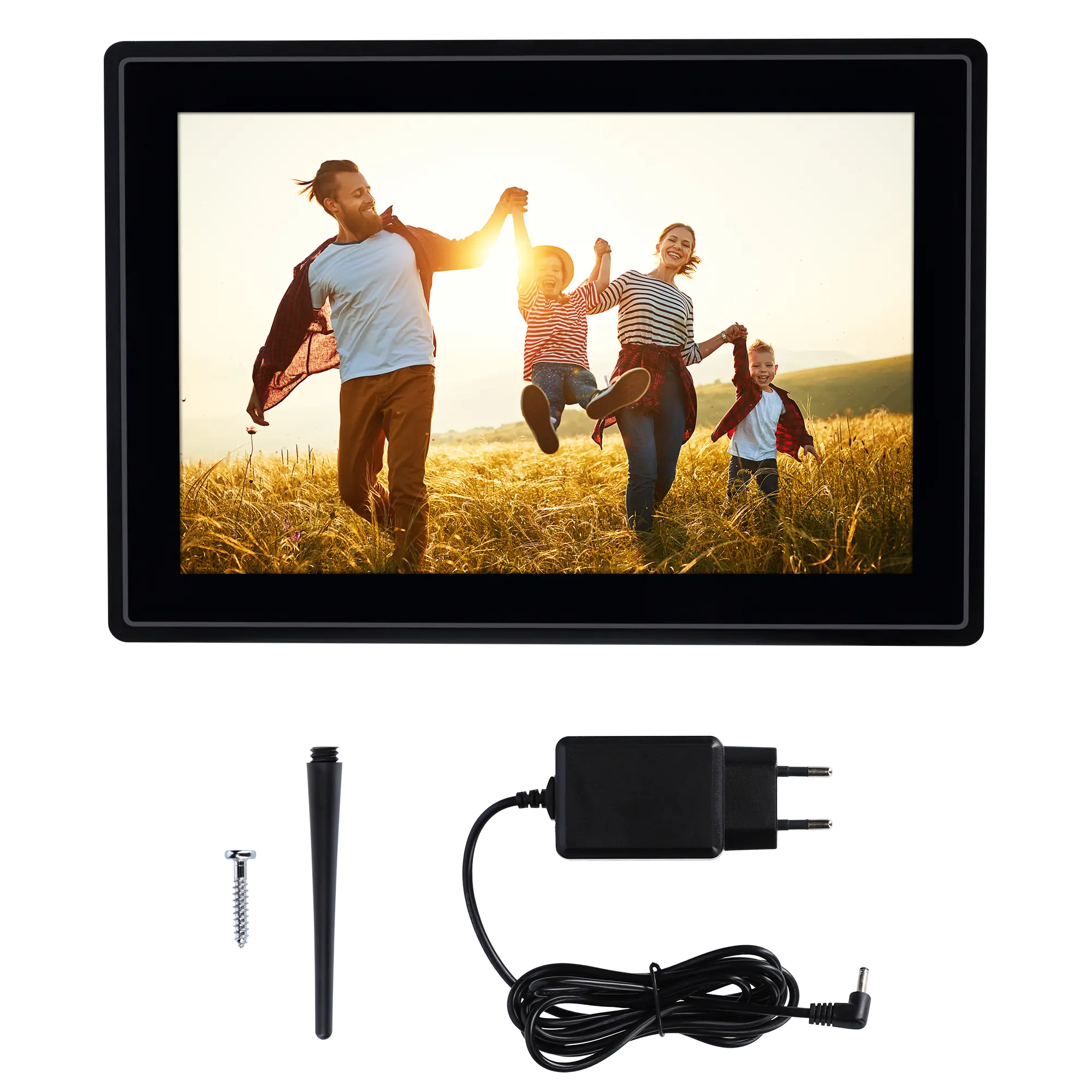 Rollei Bilderrahmen B-Ware: Smart Frame WiFi 100 - Digitaler Bilderrahmen - Schwarz
