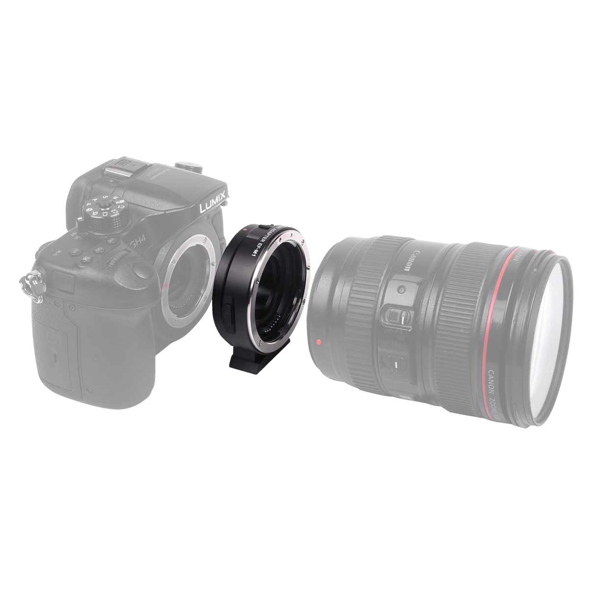Rollei Equipment Viltrox EF-M1 Adapter für Canon-EF/EF-S-Objektive an 4/3 Kameras