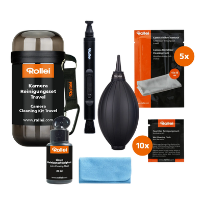 Rollei Kamera Zubehör Kamera Reinigungsset Travel