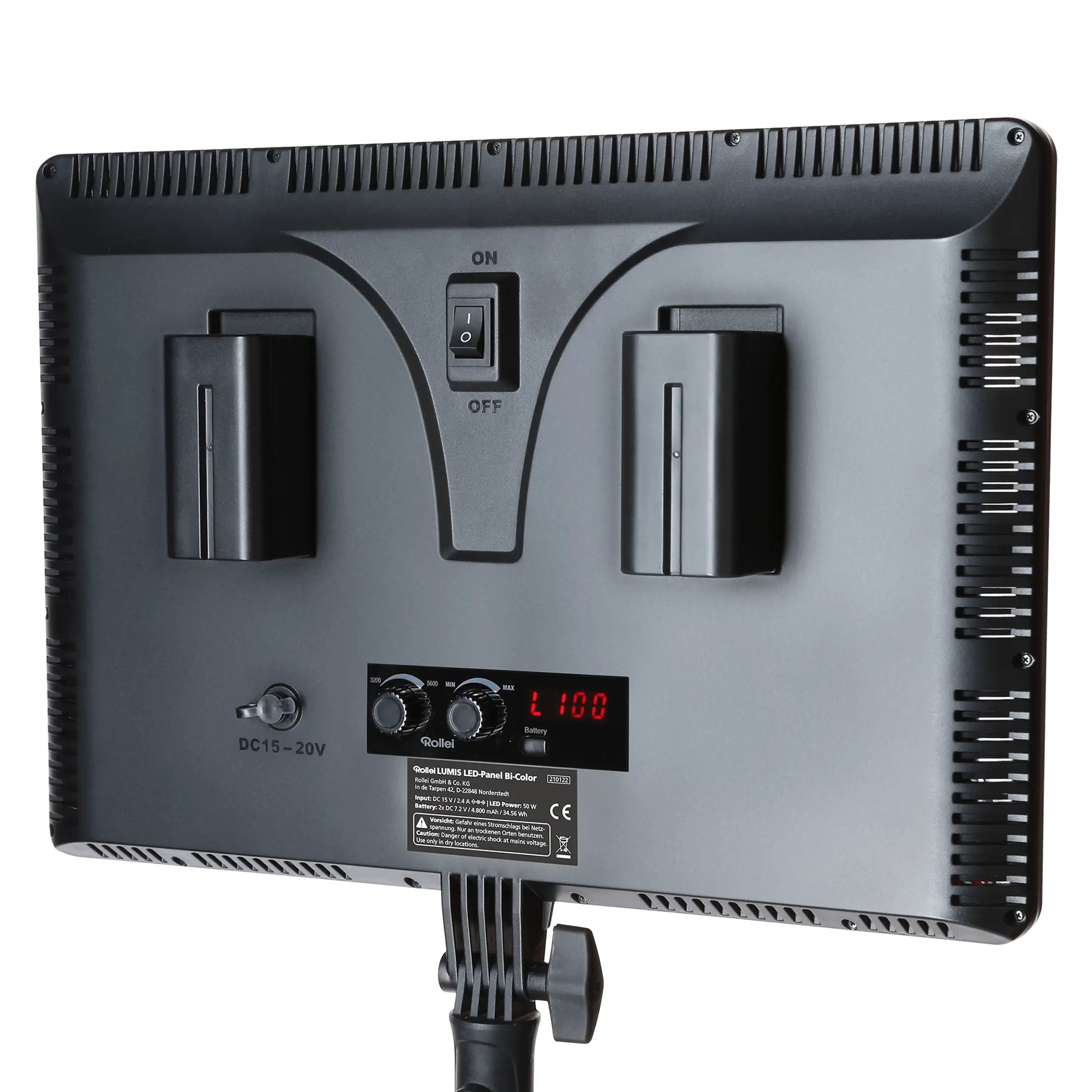 Rollei LED Licht B-Ware: LUMIS LED-Panel Bi-Color