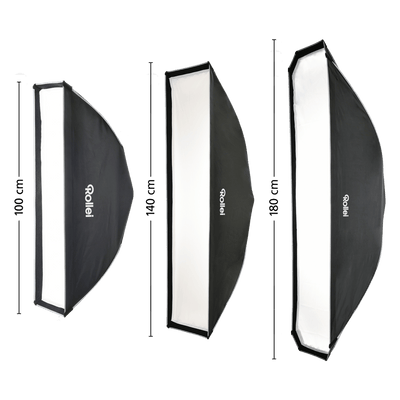 Rollei Licht Klick-Striplight - Softbox mit Grid